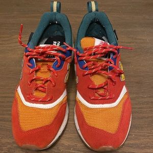 Womens New Balance 997H Athletic Shoe - Red / Multicolor